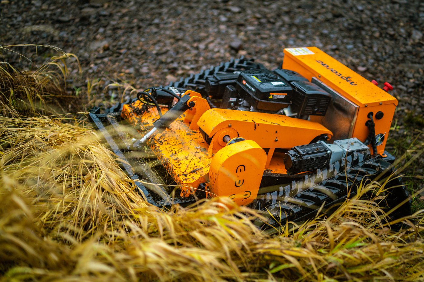 MR-800HE Газонокосилка мульчирующая с дистанционным управлением