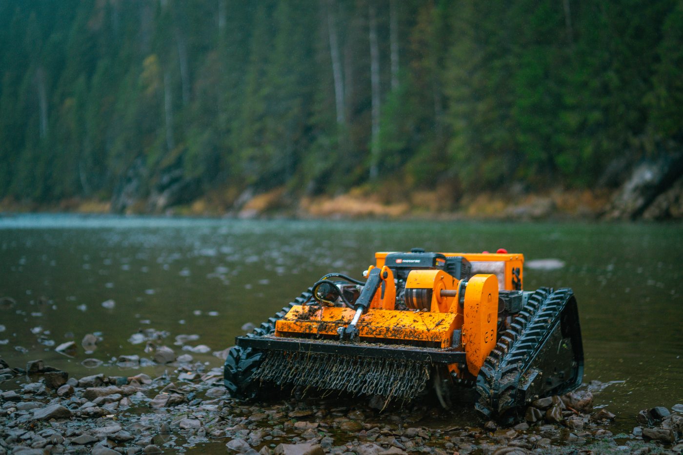 MR-800HE Газонокосилка мульчирующая с дистанционным управлением