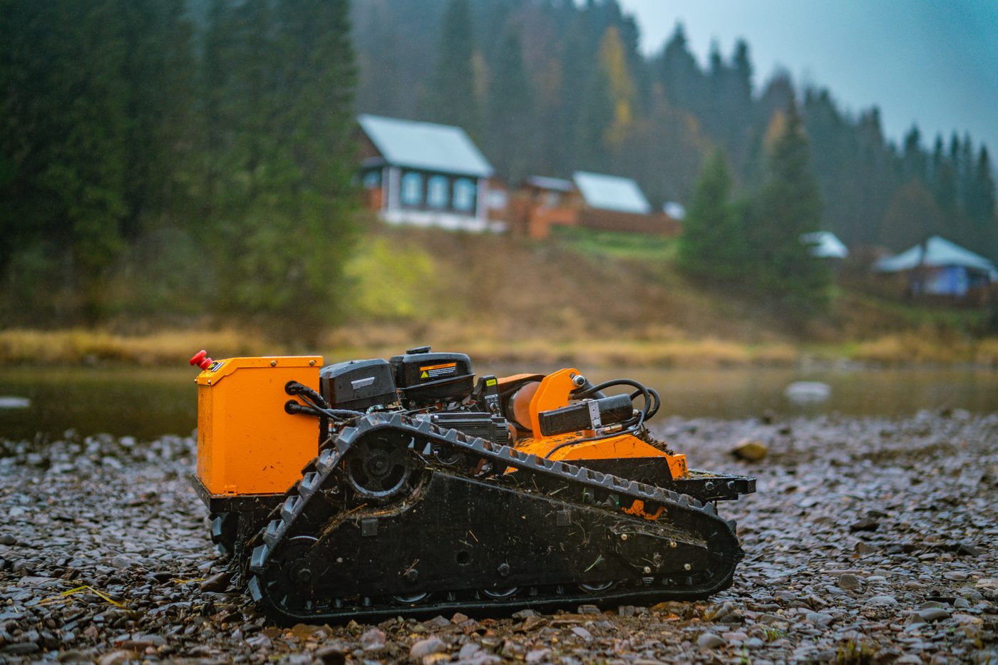 MR-800HE Газонокосилка мульчирующая с дистанционным управлением