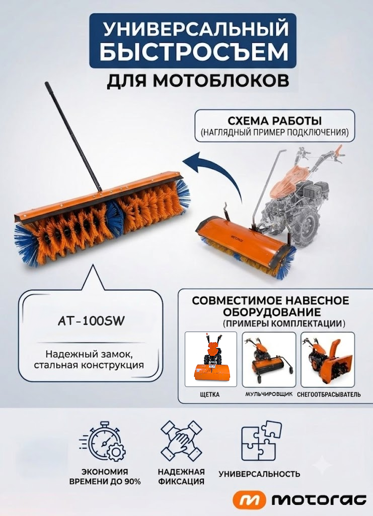 AT-150SW Щетка подметальная